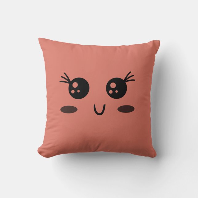 Cojín Decorativo Cara Pequeña Linda (Anverso)