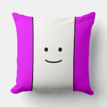 Cara sonriente pequeña de rayas blancas y rosa bri