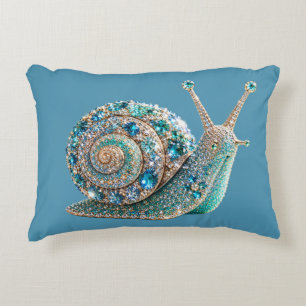 Cojín Decorativo Caracol joya brillante