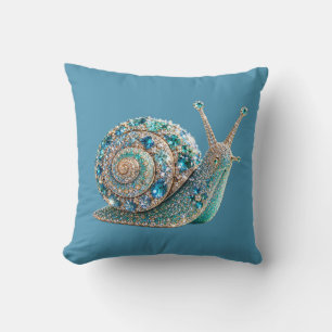 Cojín Decorativo Caracol joya brillante