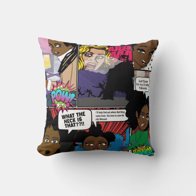 Cojín Decorativo Carácter Bri Pillow (Anverso)