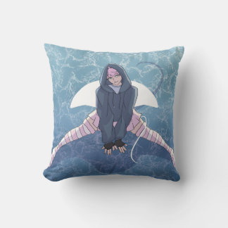 Cojín Decorativo Carácter híbrido anime de Manta Ray