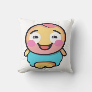 Cojín Decorativo Carácter Kawaii Adorable - Personalizado Cute