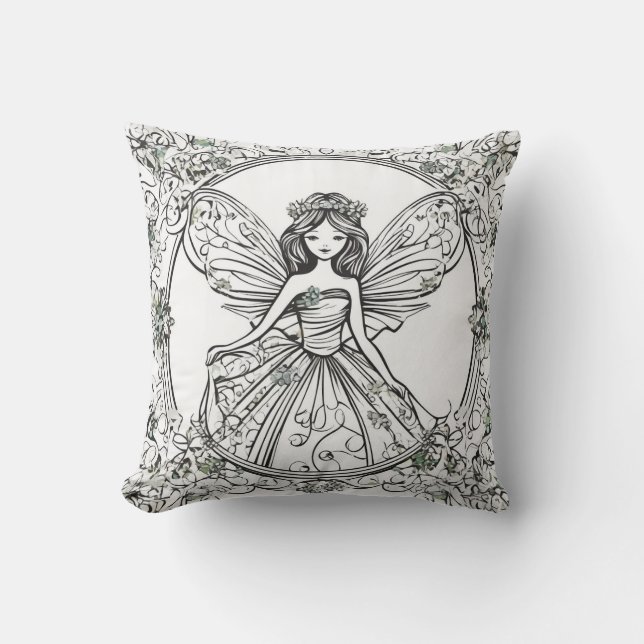Cojín Decorativo Carácter lechero Pillow Cushion (Anverso)