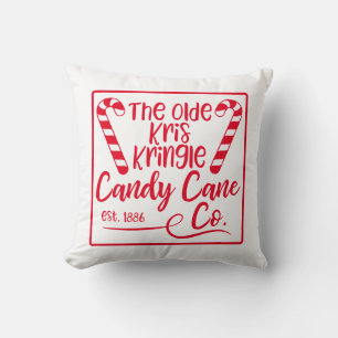 Cojín Decorativo Caramelo Reversible Cane Co Navidad