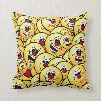 Cojín Decorativo Caras felices de Grumpeys fijadas