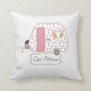 Cojín Decorativo Caravana Retro Chevron