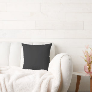 Cojín Decorativo Carbón Negro