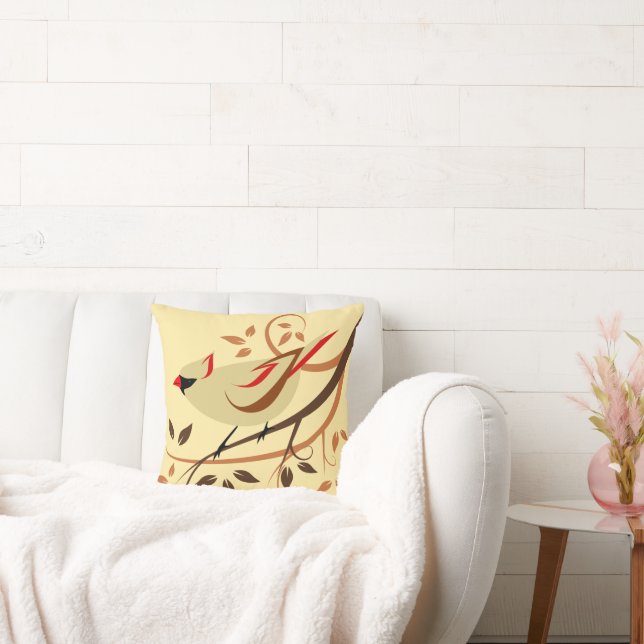 Cojín Decorativo Cardenal común (Sofá)