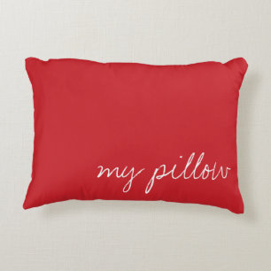 Cojín Decorativo Cardenal rojo personalizado