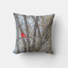 Cojín Decorativo Cardenal y pollo