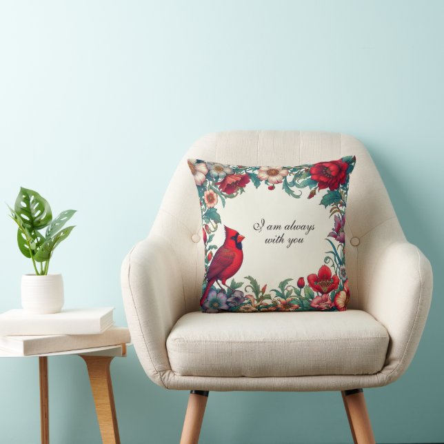 Cojín Decorativo Cardenales rojos: solidaridad, recuerdo de Keepsak (Silla)