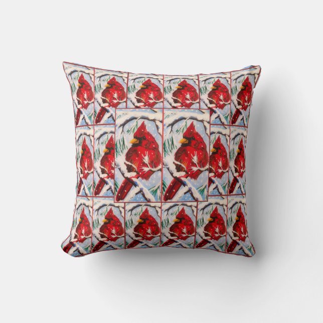 Cojín Decorativo Cardinal Fun Pillow (Anverso)