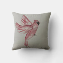 Cardinal Pillow