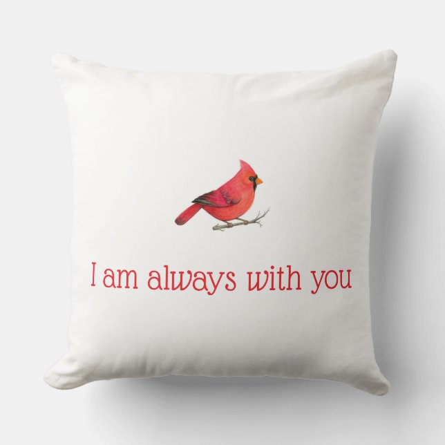 Cojín Decorativo Cardinal Pillow (Anverso)