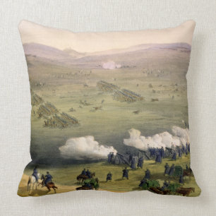 Cojín Decorativo Carga de la brigada de la caballería ligera, el 25