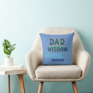 Cojín Decorativo Carga de Sabiduría de Papá