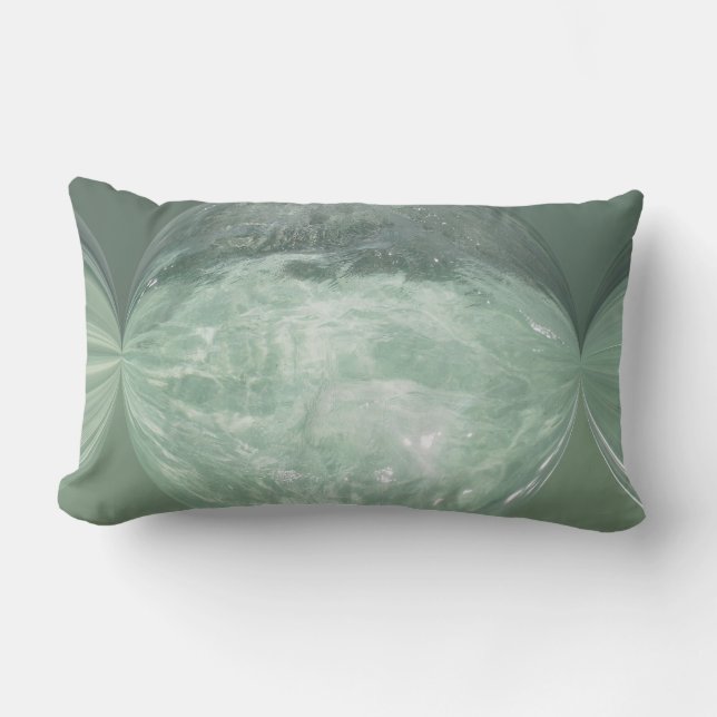Cojín decorativo caribeño de Splash Lumbar (Anverso)