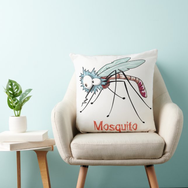 Cojín Decorativo Caricatura de mosquito (Silla)