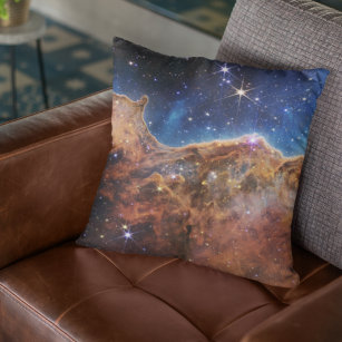 Cojín Decorativo Carina Nebula Cosmic Cliffs James Webb Hi-Res
