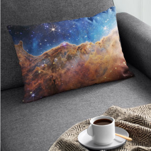 Cojín Decorativo Carina Nebula Cosmic Cliffs James Webb Hi-Res