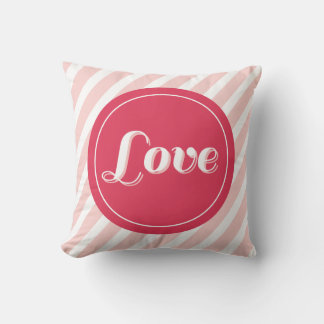 Cojín Decorativo Cariño dulce y corazón rojo El día de San Valentín