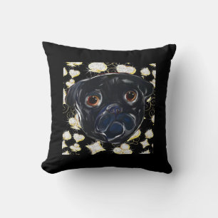 Cojín Decorativo Carlino negro