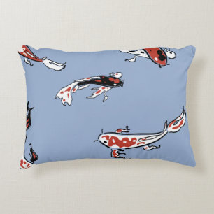 Cojín Decorativo Carne de pez patrón koi koi carpa