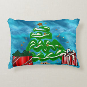 Cojín Decorativo Caroling Snowman