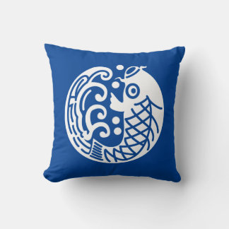 Cojín Decorativo Carpa y oleaje