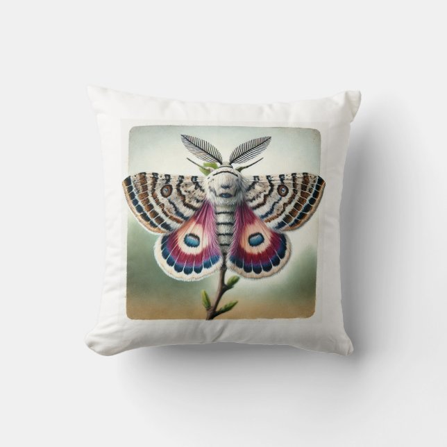 Cojín Decorativo Carpet moth 270924IREF228 - Watercolor (Anverso)