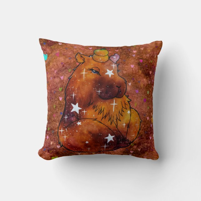 Cojín Decorativo Carpincho llamado Dream (Anverso)