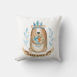 Cojín Decorativo Carpintería decorativa para animales de bosque