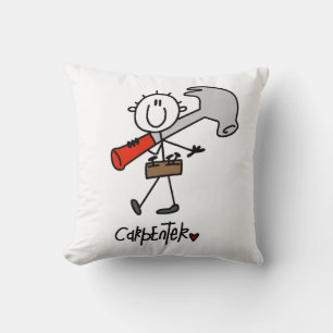 Cojín Decorativo Carpintero Con Martillo