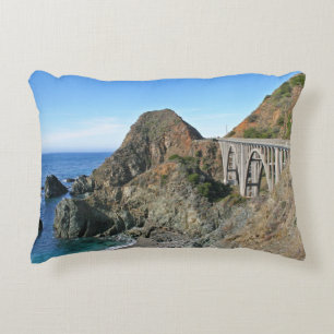 Cojín Decorativo Carretera 1 de la costa - puente grande de la cala