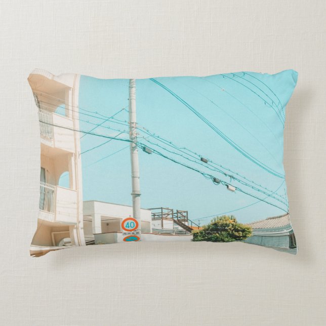 COJÍN DECORATIVO CARRETERA CERCA DE LA CASA (Anverso)