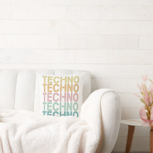 Cojín Decorativo Carretera de la casa de Techno Lettering