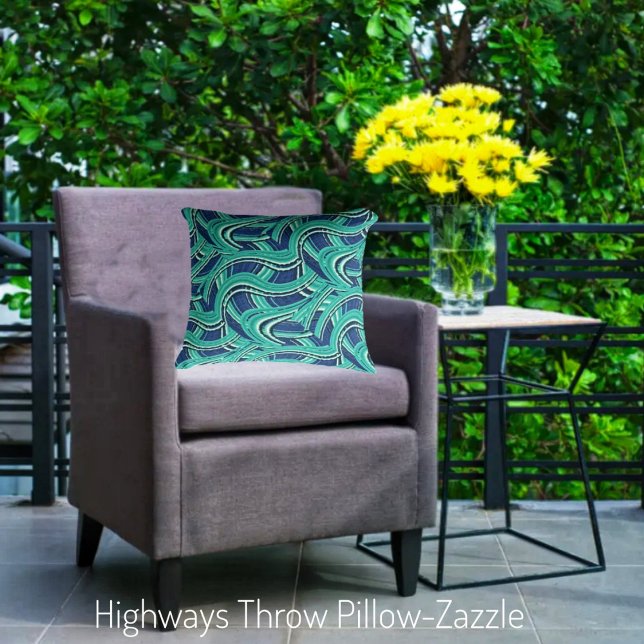 Cojín Decorativo Carreteras (Subido por el creador)