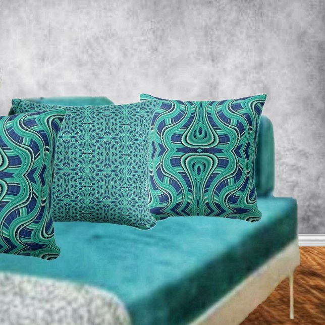 Cojín Decorativo Carreteras II (This Highways Throw Pillow has two different sides, for a variety of looks to your decor!)