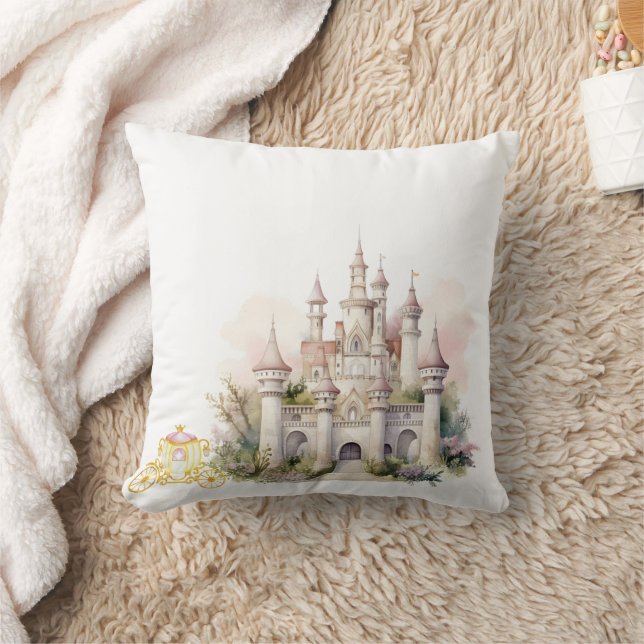 Cojín Decorativo Carriage y Castle Nursery (Manta)