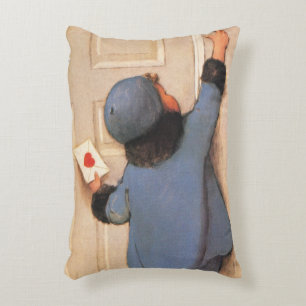 Cojín Decorativo Carta de amor vintage de Jessie Willcox Smith