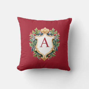 Cojín Decorativo Carta monográfica de Navidades elegantes