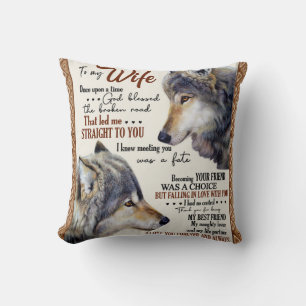 Cojín Decorativo Carta Personalizada A Mi Esposa Amor Del Esposo B