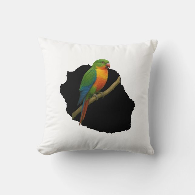 Cojín Decorativo Carte oiseau (Anverso)