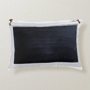 Cojín Decorativo Cartel de la pizarra negra