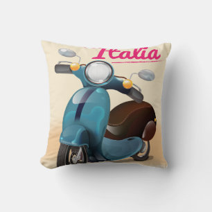 Cojín Decorativo cartel de viaje a Italia