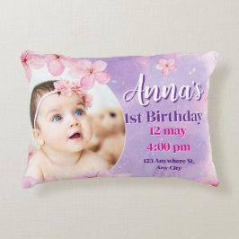Cojín Decorativo Cartón de espuma para cumpleaños de princesa