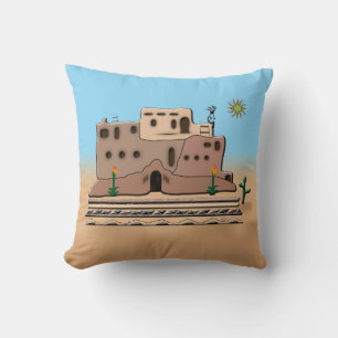 Cojín Decorativo Casa de arcilla
