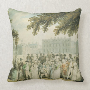Cojín Decorativo Casa de Buckingham, el parque de San Jaime, 1790