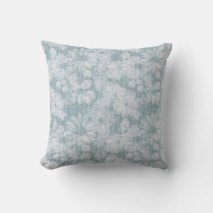Cojín Decorativo Casa de Campo Velvety Blue Daisy 